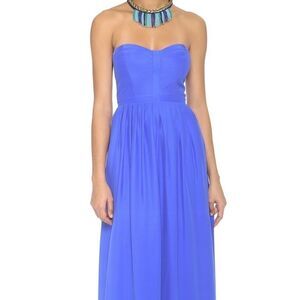 Parker Bayou strapless maxi dress